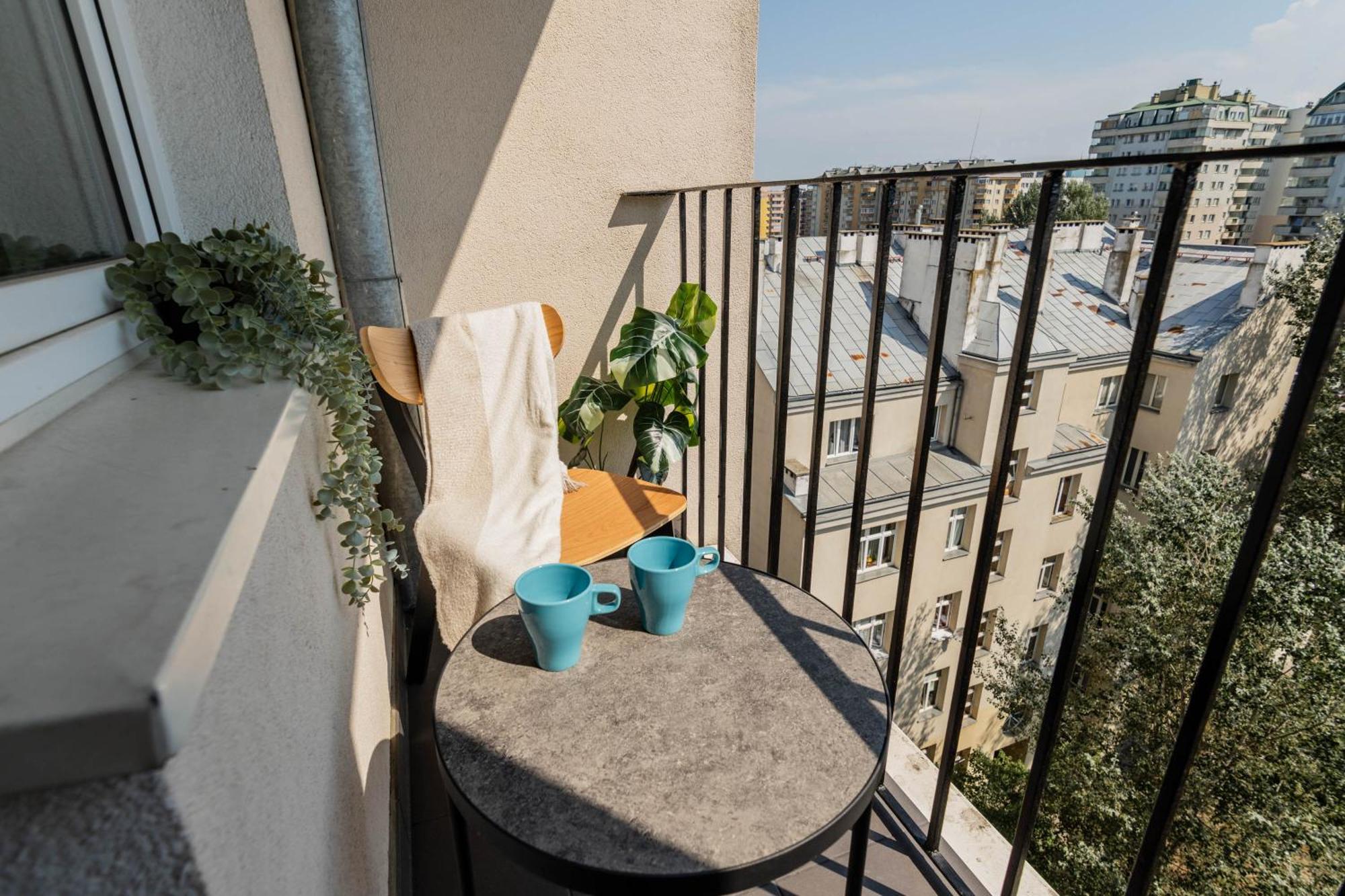 Blue Matcha Premium Apartment Okopowa Varšava Exteriér fotografie