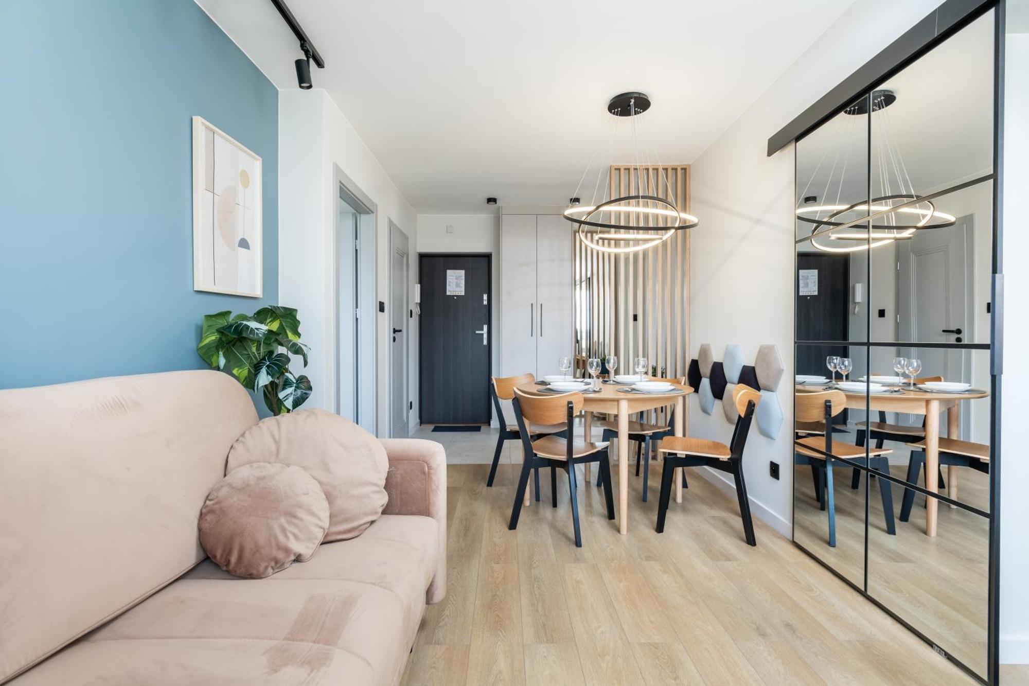 Blue Matcha Premium Apartment Okopowa Varšava Exteriér fotografie