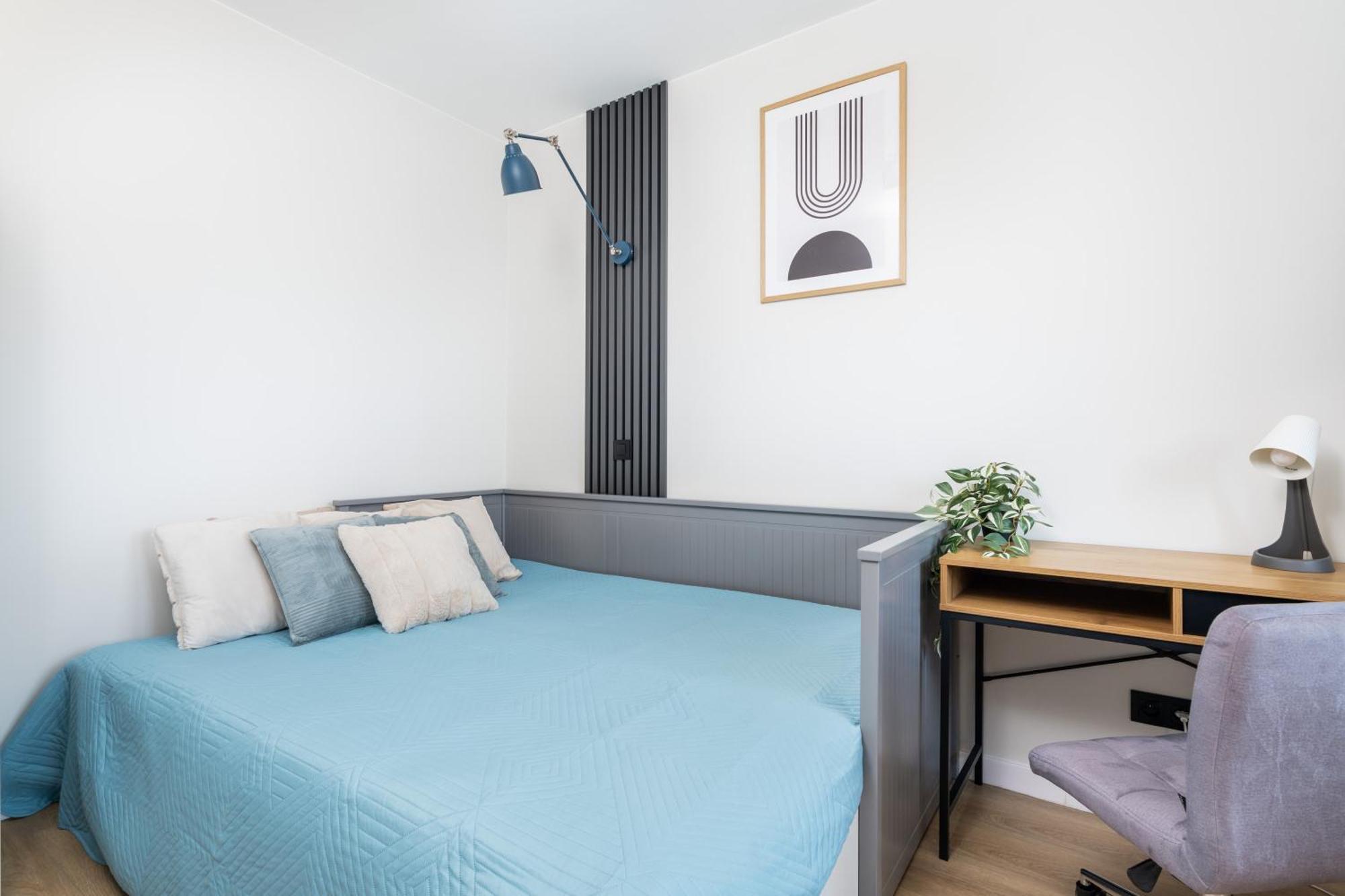 Blue Matcha Premium Apartment Okopowa Varšava Exteriér fotografie