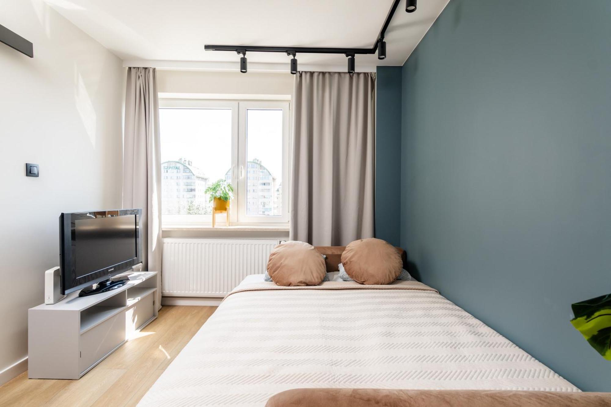 Blue Matcha Premium Apartment Okopowa Varšava Exteriér fotografie