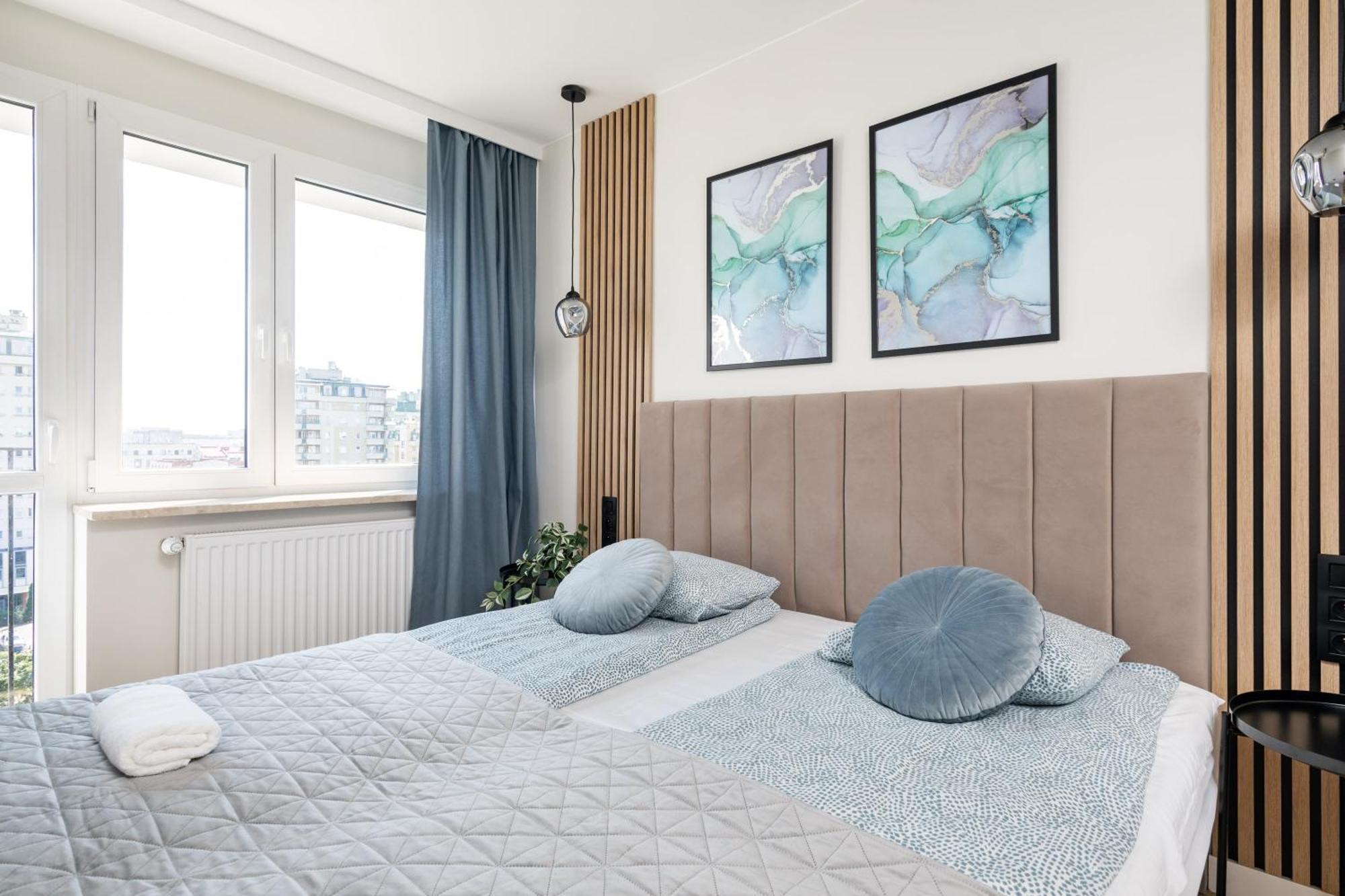 Blue Matcha Premium Apartment Okopowa Varšava Exteriér fotografie