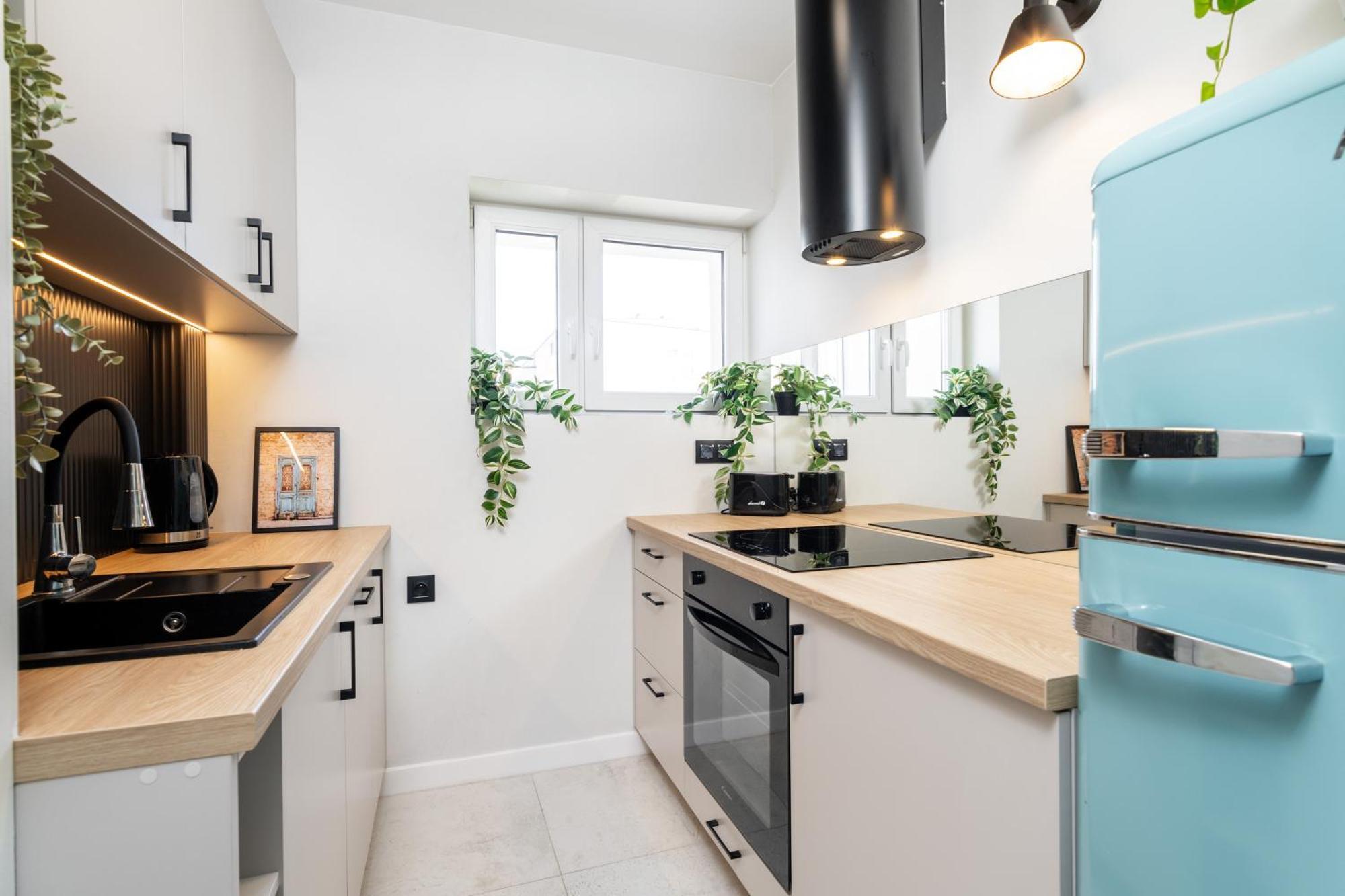 Blue Matcha Premium Apartment Okopowa Varšava Exteriér fotografie